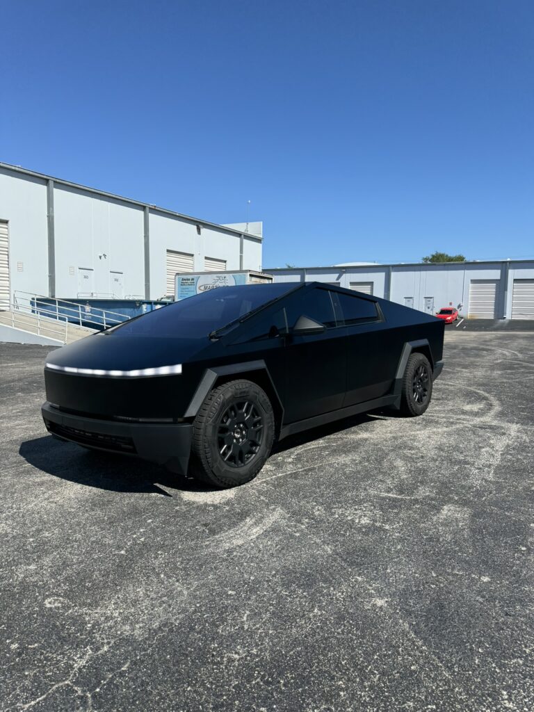 Cybertruck-PPF-Satin Black-Orlando